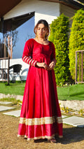 Noor-e-Rose Velvet Anarkali