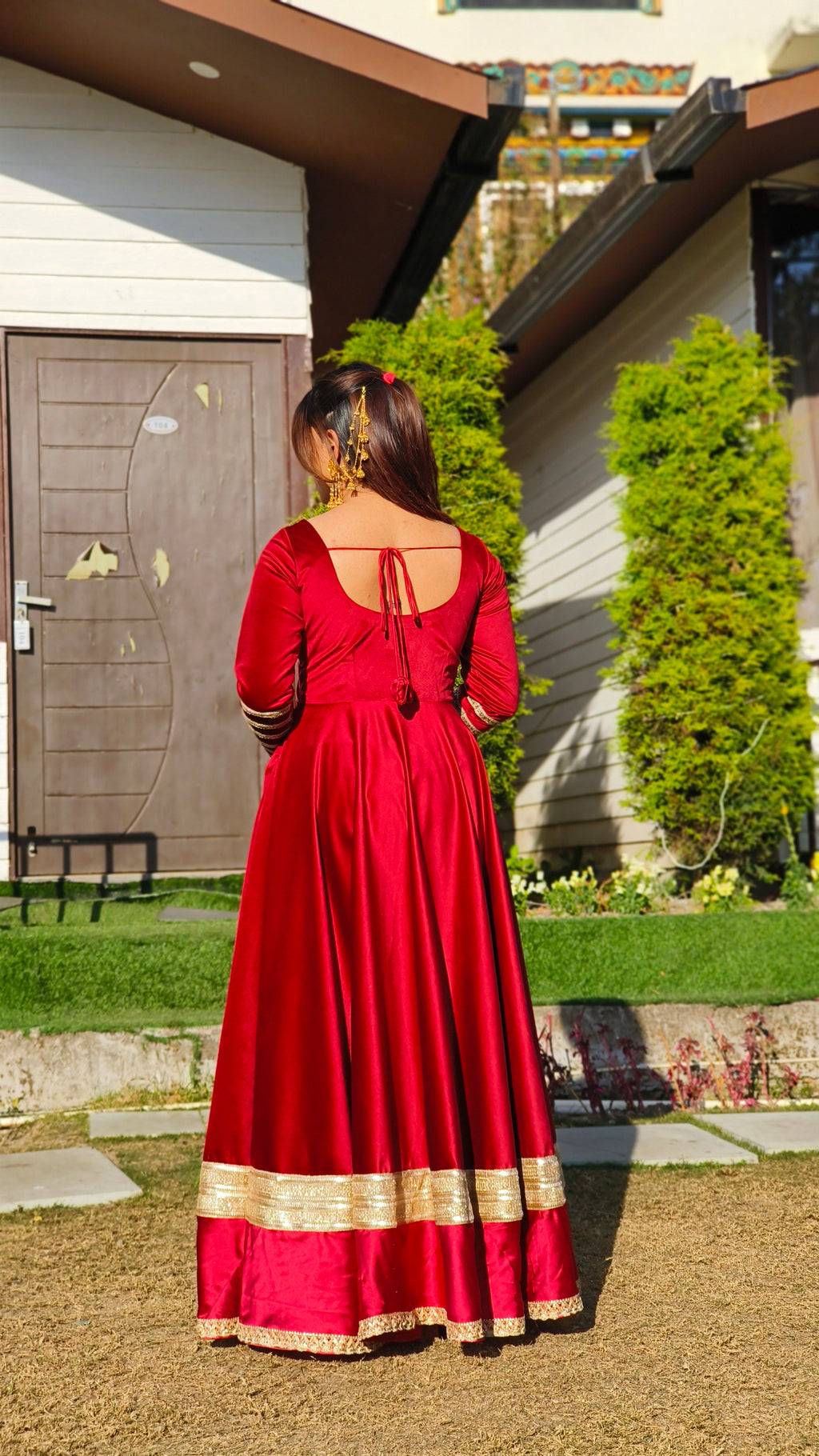 Noor-e-Rose Velvet Anarkali